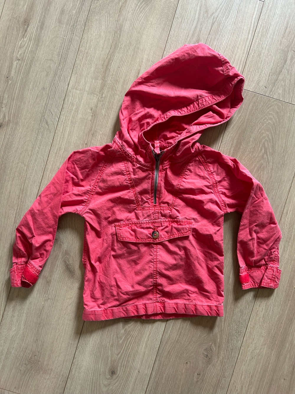 OshKosh B'gosh Red Hooded Utility Jacket